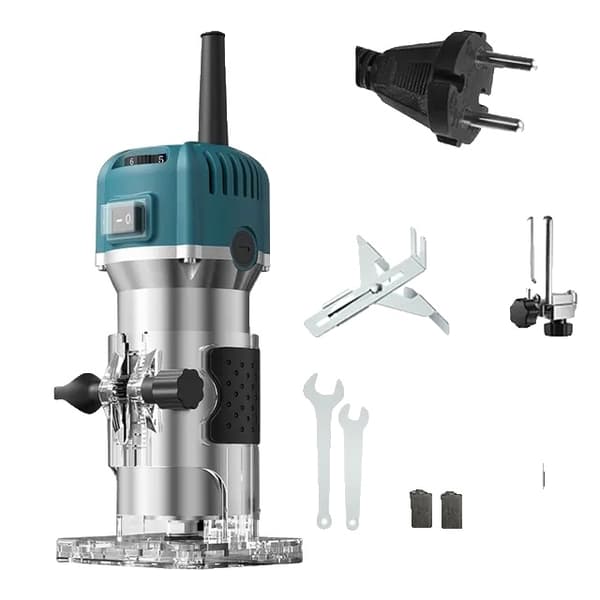 Träfräs, 6 hastigheter, 800W effekt, 220v EU-kontakt