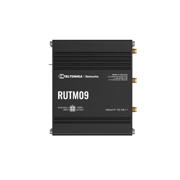 Teltonika Networks RUTM09 (EU) LTE CAT6-router, robust, RUTM09000000 Svart