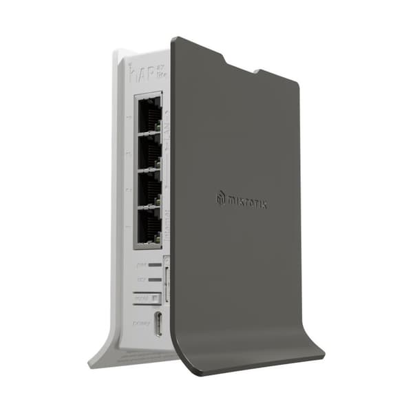 hAP ax lite LTE6 | L41G-2axD&FG621-EA | 802.11ax | 574 Mbit/s | Ethernet LAN (RJ-45) ports 4 | Mesh Support No | MU-MiMO Yes | Antenna type Internal Grå, Hvit