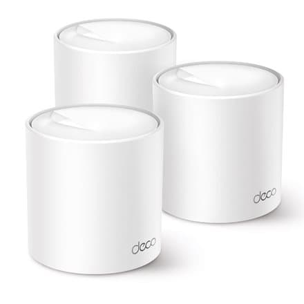 Wireless Router|TP-LINK|Wireless Router|3-pack|2900 Mbps|Mesh|Wi-Fi 6|3x10/100/1000M|Number of antennas 2|DECOX50(3-PACK) Hvit