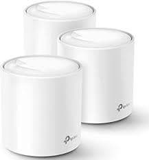 Wireless Router|TP-LINK|Wireless Router|3-pack|3000 Mbps|Mesh|IEEE 802.11a|IEEE 802.11n|IEEE 802.11ac|IEEE 802.11ax|2x10/100/1000M|DECOX60(3-PACK) Hvit