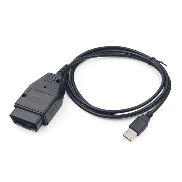 Fiatecuscan-adapter, OBD2-kontakt, diagnostisk., Multiecuskan