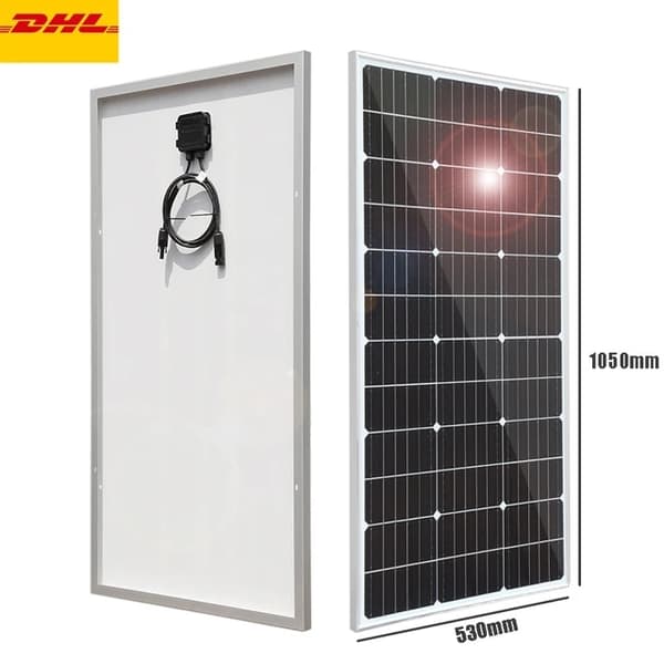 Aurinkopaneeli, 12V, DHL ilmaiset toimitukset, 200W jäykkä DHL