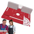 Miniatyrbillede 1 af 2: Routerbord Indsatsplade, Præcis Trimmeguide, Holdbart Design, Farvevalg Tilgængeligt,Rød