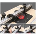 Miniatyrbillede 3 af 4: Træbearbejdsning Routerbord Hegn, 700mm Aluminium Profil, Effektiv Støvstyring