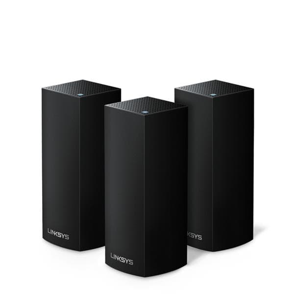 Linksys VELOP Whole Home Mesh Wi-Fi System WHW0303 - Wifi-system (3 routers) - upp till 6000 kvadratfot - mesh - GigE - Bluetooth 4.0 LE, 802.11b/g/n/ac - trippelband