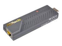 ASRock H2R HDMI Dongle 2-In-1 Travel Router - Nettverksmediestrømadapter - HDMI - 802.11b/g/n