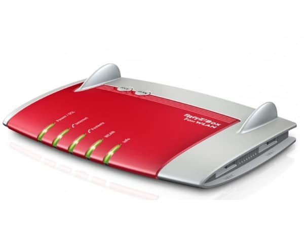 AVM FRITZ!Box 7490, Wi-Fi 5 (802.11ac), Kaksitaajuus (2,4 GHz/5 GHz), Ethernet LAN, 3G, ADSL, Punainen, Hopea