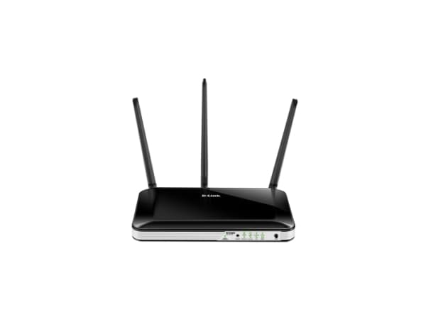 D-Link DWR-953, Wi-Fi 4 (802.11n), Kaksitaajuus (2,4 GHz/5 GHz), Ethernet LAN, 3G, Musta, Pöytäreititin