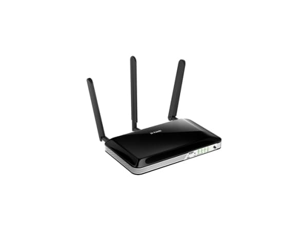 D-Link DWR-953, Wi-Fi 4 (802.11n), Kaksitaajuus (2,4 GHz/5 GHz), Ethernet LAN, 3G, Musta, Pöytäreititin