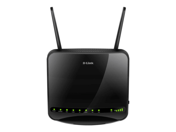 D-Link DWR-953, Wi-Fi 4 (802.11n), Kaksitaajuus (2,4 GHz/5 GHz), Ethernet LAN, 3G, Musta, Pöytäreititin