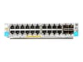 Miniatyrbild 2 av 5: HPE - Expansionsmodul - Gigabit Ethernet (PoE+) x 20 + Gigabit Ethernet / 10 Gigabit SFP+ x 4 - för HPE Aruba 5406R, 5406R 16, 5406R 44, 5406R 8-port
