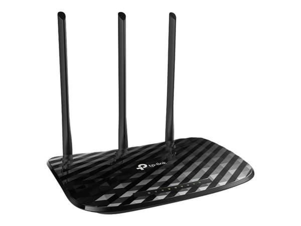 TP-Link Archer C2 AC900 - Trådløs ruter 4-portssvitsj - 1GbE Dobbeltbånd Sort