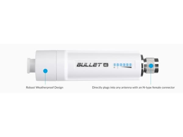 Ubiquiti Bullet AC - Trådløst tilgangspunkt - AirMax ac - 5 GHz, 2.4 GHz