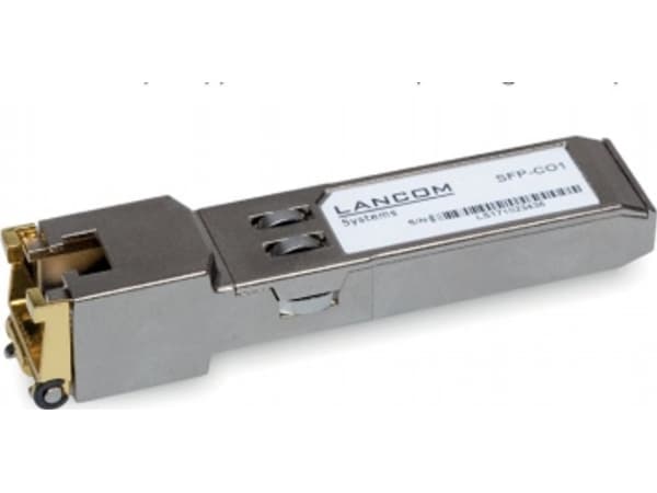 LANCOM SFP-CO1 - SFP (mini-GBIC) transceivermodul - 1GbE - 1000Base-T - RJ-45