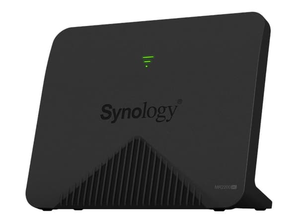 Synology MR2200AC - Trådløs ruter 1GbE - Wi-Fi 5 - Dobbeltbånd Sort
