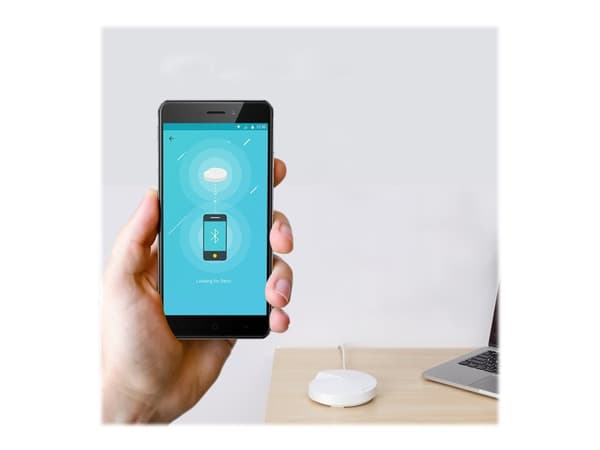 TP-Link Deco M9 Plus - Trådløs ruter - maske - GigE, ZigBee - WAN-porter: 2 - 802.11a/b/g/n/ac, Bluetooth 4.2, ZigBee Home Automation 1.2 - Tri-Band