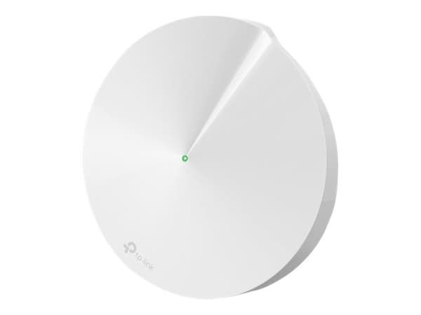 TP-Link Deco M9 Plus - Trådløs ruter - maske - GigE, ZigBee - WAN-porter: 2 - 802.11a/b/g/n/ac, Bluetooth 4.2, ZigBee Home Automation 1.2 - Tri-Band Hvit