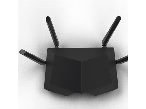 Tenda AC6, Wi-Fi 5 (802.11ac), Kaksitaajuus (2,4 GHz/5 GHz), Ethernet LAN, Valkoinen, Pöytäreititin