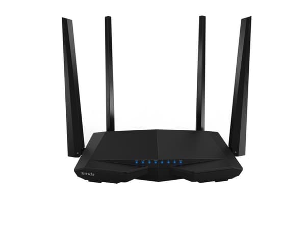 Tenda AC6, Wi-Fi 5 (802.11ac), Dual-band (2,4 GHz / 5 GHz), Nätverksansluten (Ethernet), Vit, Bordsrouter Vit
