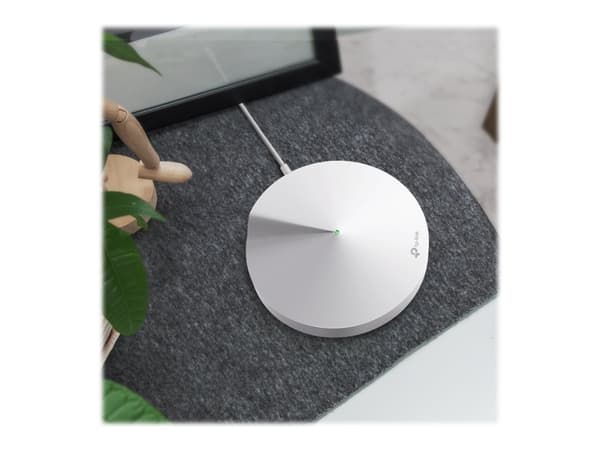TP-Link Deco M9 Plus - Wi-Fi-järjestelmä (2 reititintä) - jopa 4500 neliömetriä - mesh - GigE, ZigBee - 802.11a/b/g/n/n/ac, Bluetooth 4.2, ZigBee Hom