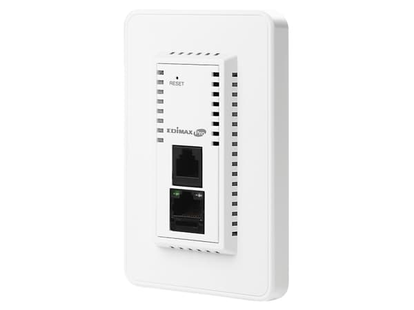 Edimax Pro IAP1200 3-in-1 PoE - Trådløst tilgangspunkt - Wi-Fi 5 - 2.4 GHz, 5 GHz - i veggen