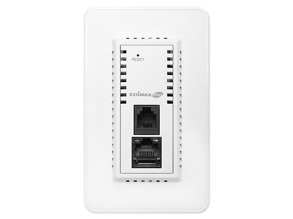 Edimax Pro IAP1200 3-in-1 PoE - Trådløst tilgangspunkt - Wi-Fi 5 - 2.4 GHz, 5 GHz - i veggen