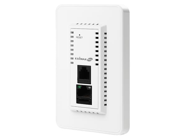 Edimax Pro IAP1200 3-in-1 PoE - Trådløst tilgangspunkt - Wi-Fi 5 - 2.4 GHz, 5 GHz - i veggen