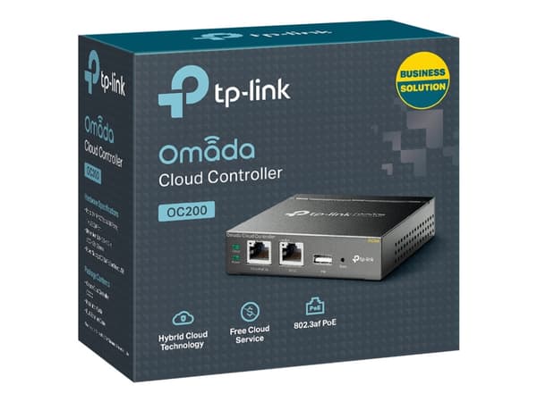 TP-Link Omada Cloud Controller OC200 - Netverksadministrasjonsenhet - 100Mb LAN - skrivebord