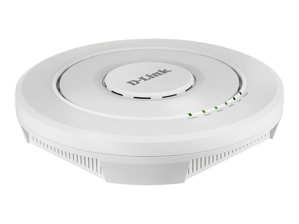 D-Link DWL-7620AP - Trådløst tilgangspunkt - Wi-Fi 5 - 2,4 GHz (1 bånd) / 5 GHz (2 bånd) Hvit