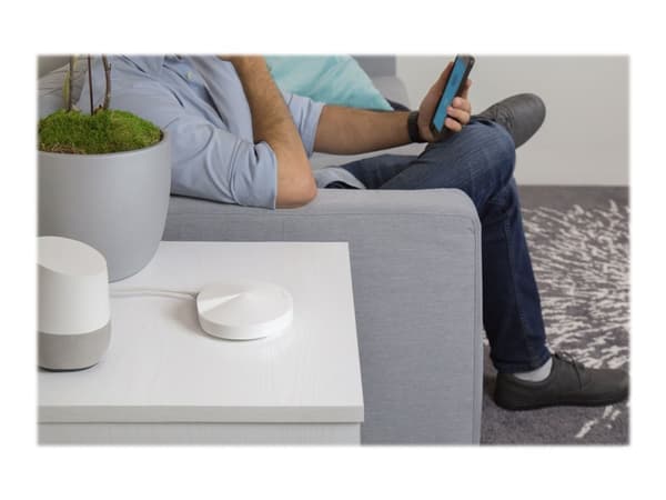 TP-Link DECO M5 - Wi-Fi-system - (2 rutere) - inntil 4500 kvadratfot - maske 1GbE - Wi-Fi 5 - Dobbeltbånd