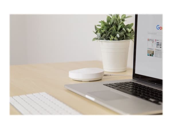 TP-Link DECO M5 - Wifi-system - (2 routrar) - upp till 4500 kvadratfot - mesh 1GbE - Wi-Fi 5 - Dubbelband