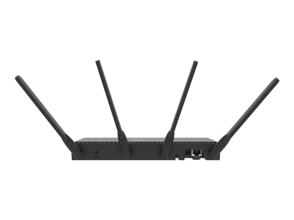 MikroTik RB4011iGS+5HacQ2HnD-IN - Trådløs ruter 10GbE - Wi-Fi 5 - Dobbeltbånd Sort
