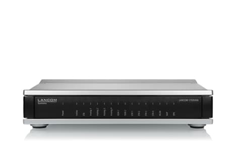 Lancom Systems 1793VAW, Wi-Fi 5 (802.11ac), Kaksitaajuus (2,4 GHz/5 GHz), Ethernet LAN, ADSL2+, Musta, Harmaa, Pöytäreititin