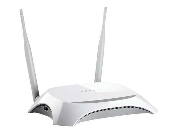 TP-Link TL-MR3420, Wi-Fi 4 (802.11n), Yksi kaista (2,4 GHz), Ethernet LAN, Musta, Valkoinen, Pöytäreititin