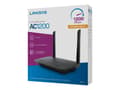 Pikkukuva 1 / 5: Linksys AC1200 Dual-Band WiFi 5 -reititin, Wi-Fi 5 (802.11ac), Kaksitaajuus (2,4 GHz/5 GHz), Ethernet LAN, Musta, Pöytäreititin