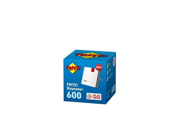 AVM FRITZ!WLAN Repeater 600 - Rekkeviddeutvider for Wi-Fi - Wi-Fi - 2.4 GHz