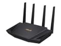 Miniatyrbilde 3 av 5: ASUS RT-AX58U - - trådløs ruter - 4-portssvitsj - 1GbE - Wi-Fi 6 - Dobbeltbånd