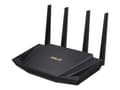 Miniatyrbilde 2 av 5: ASUS RT-AX58U - - trådløs ruter - 4-portssvitsj - 1GbE - Wi-Fi 6 - Dobbeltbånd
