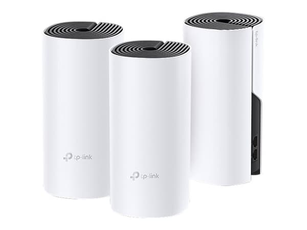 TP-Link Deco P9 - Wi-Fi-system - (3 rutere) - inntil 6000 kvadratfot 1GbE - Wi-Fi 5 - Dobbeltbånd