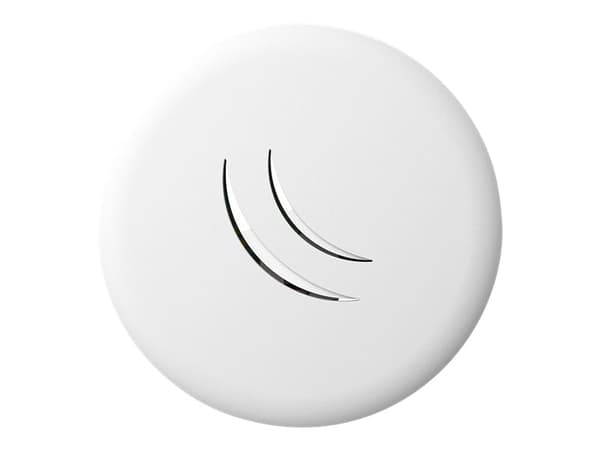 MikroTik RouterBOARD cAP lite - Trådlös åtkomstpunkt - Wi-Fi - 2.4 GHz - likström - i taket Vit