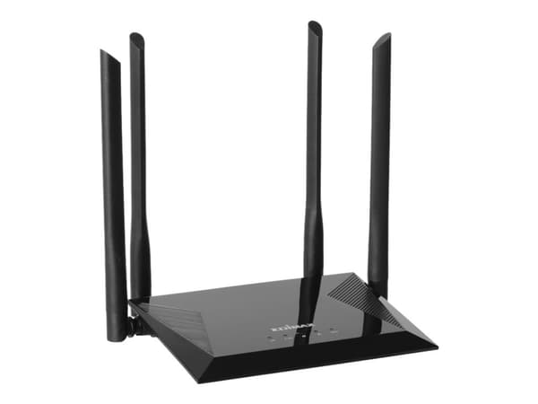 Edimax BR-6476AC - Trådløs ruter 4-portssvitsj - Wi-Fi 5 - Dobbeltbånd