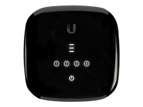 Ubiquiti UFiber WiFi - Trådløs ruter 4-portssvitsj - 1GbE, GPON - veggmonterbar