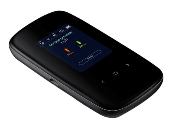 Zyxel LTE2566-M634, Wi-Fi 5 (802.11ac), Kaksitaajuus (2,4 GHz/5 GHz), 3G, 4G, Musta, Kannettava reititin