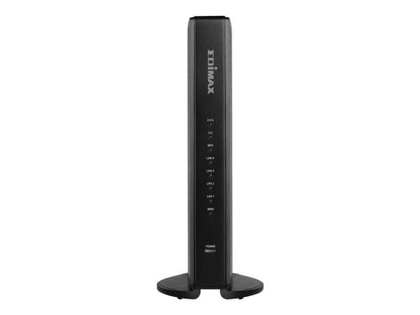 Edimax BR-6473AX - Trådløs ruter 4-portssvitsj - 1GbE - Wi-Fi 6 - Dobbeltbånd