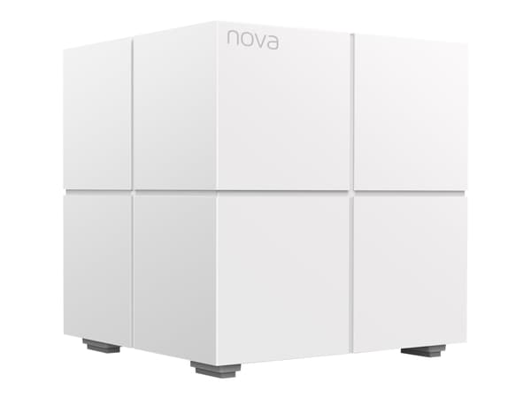 Tenda Nova MW6 - Wi-Fi-system - (3 rutere) - inntil 6000 kvadratfot - maske 1GbE - Wi-Fi 5 - Dobbeltbånd