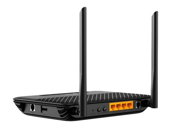 TP-Link TD-W9960v V1 - - trådløs ruter - - DSL-modem 4-portssvitsj - Wi-Fi - 2,4 GHz - VoIP-telefonadapter (DECT)