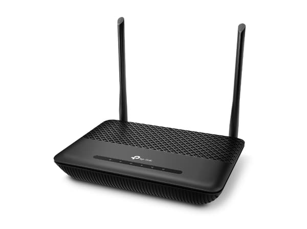 TP-Link TD-W9960v V1 - - trådløs ruter - - DSL-modem 4-portssvitsj - Wi-Fi - 2,4 GHz - VoIP-telefonadapter (DECT)