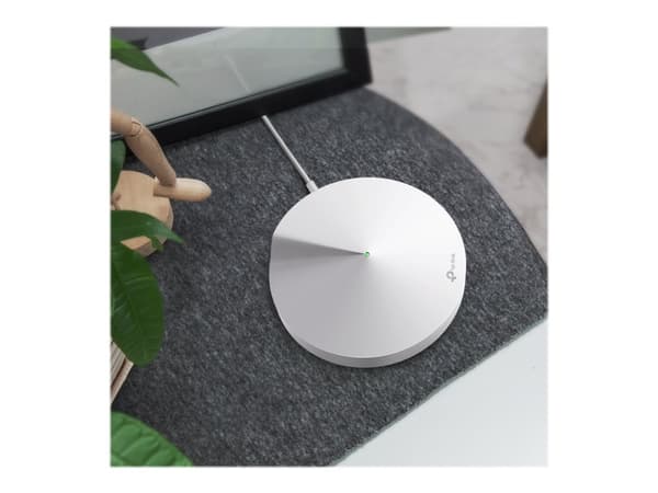 TP-Link Deco M9 Plus - Wi-Fi-system (3 rutere) - inntil 6750 kvadratfot - maske - GigE - 802.11a/b/g/n/ac, Bluetooth 4.2, ZigBee Home Automation 1.2