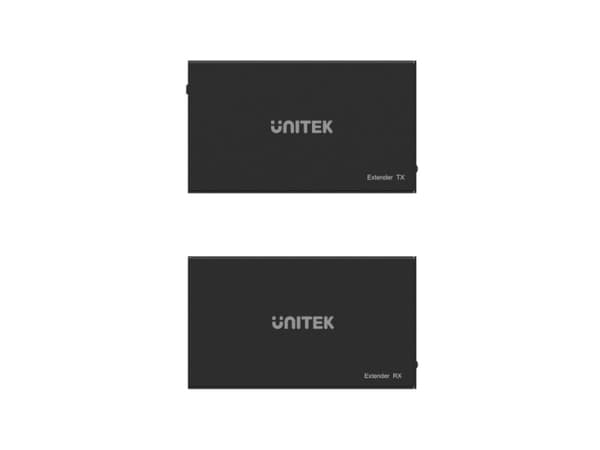 Unitek - Sender og mottaker - video/lyd-forlenger - HDMI - opp til 60 m